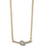 Illumina Bar Necklace-Gold