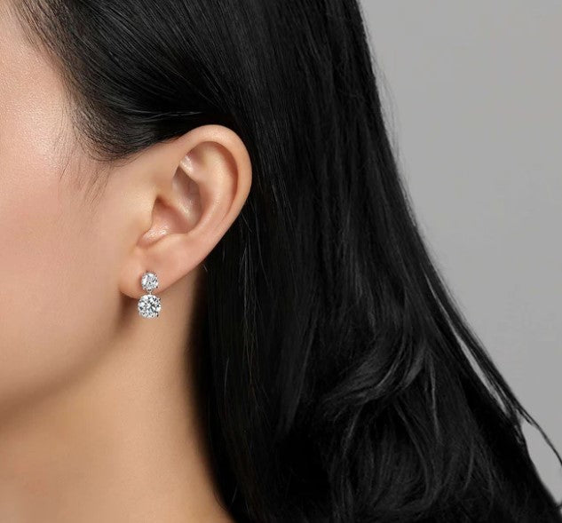 Dangle Stud Earrings by Lafonn