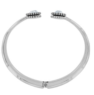 Twinkle Open Hinged Bangle by Brighton