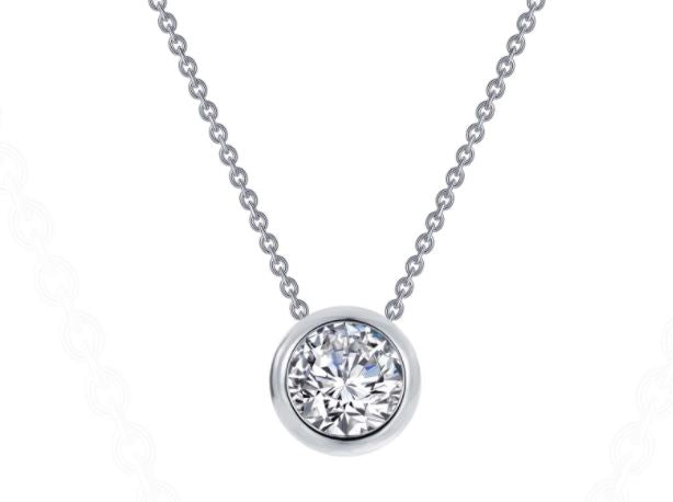 Solitaire Slider Necklace