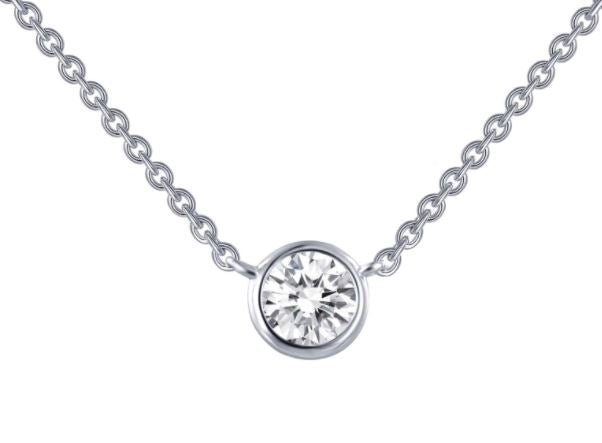 0.46 CTW Solitaire Necklace