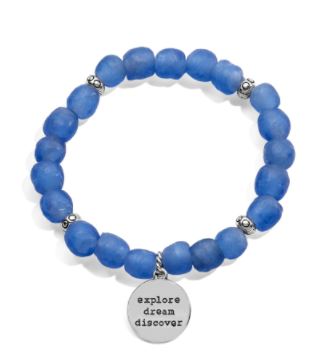 Sea Shore Compass Stretch Bracelet