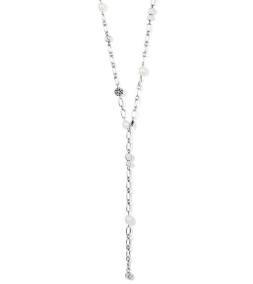 Contempo Pearl Adaptable Y Long Necklace