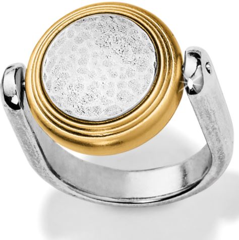 Ferrara Two Tone Reversible Ring