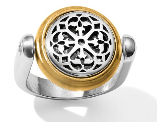 Ferrara Two Tone Reversible Ring