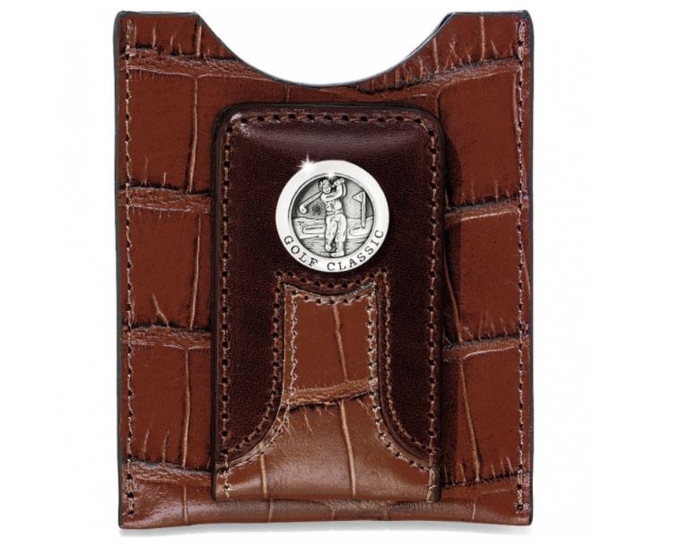 Golf Croco Money Clip