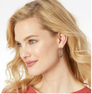 Pebble Small Hoop Earrings