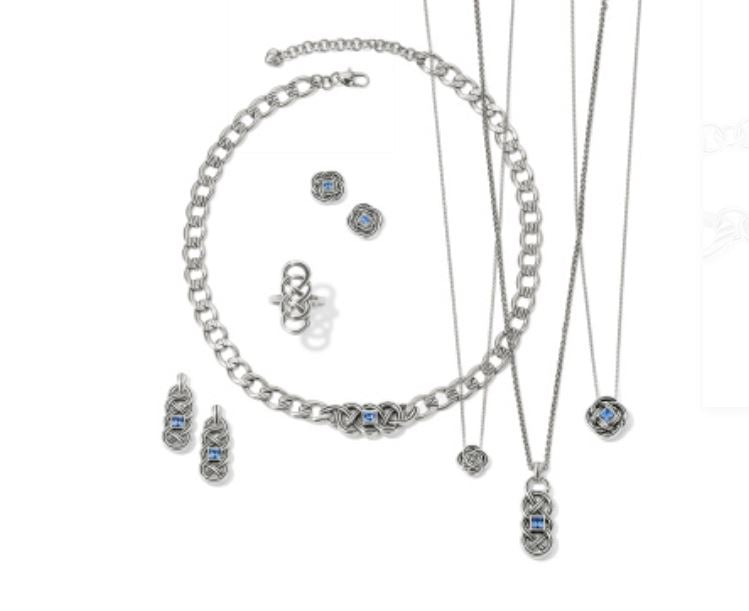 Interlok Lustre Collar Necklace