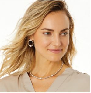 Meridian Petite Beads Station Necklace