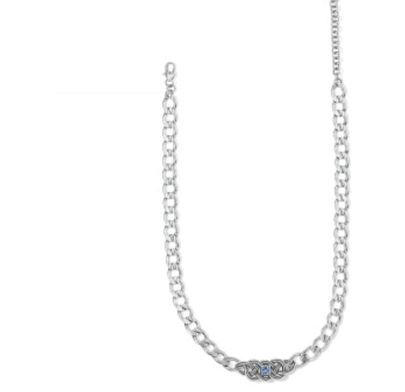 Interlok Lustre Collar Necklace