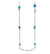 Pebble Turquoise And Pearl Necklace