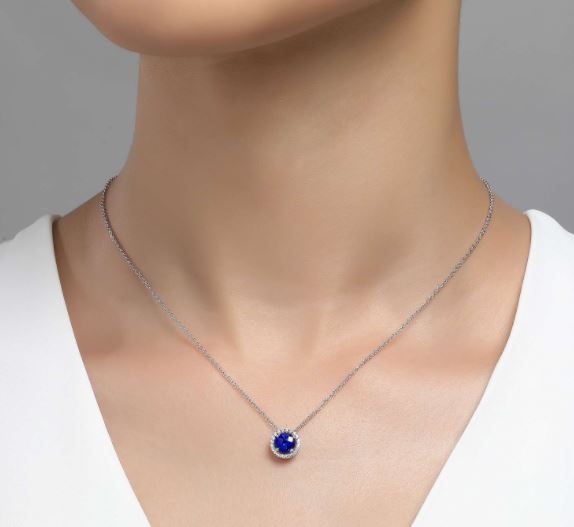 September Birthstone Necklace