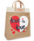 Love is Love Burlap Tote