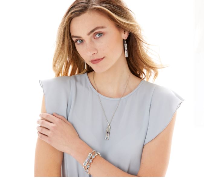 Halo Rays Plaque Bracelet