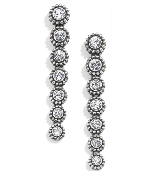 Twinkle Post Drop Long Earrings