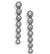Twinkle Post Drop Long Earrings