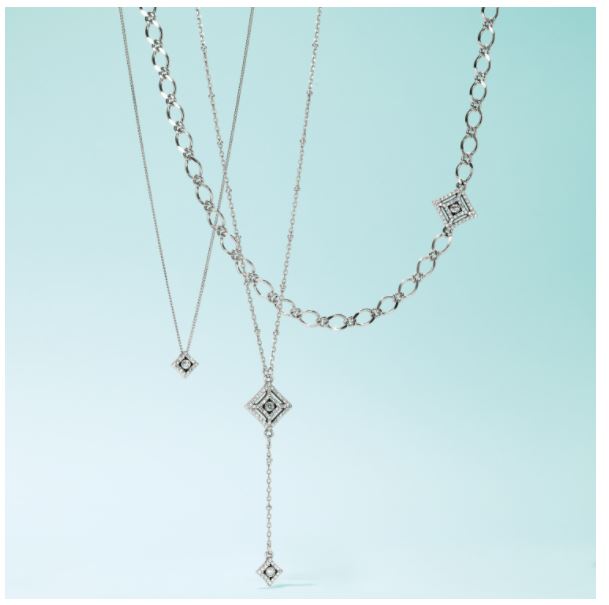 Illumina Diamond Y Necklace by Brighton