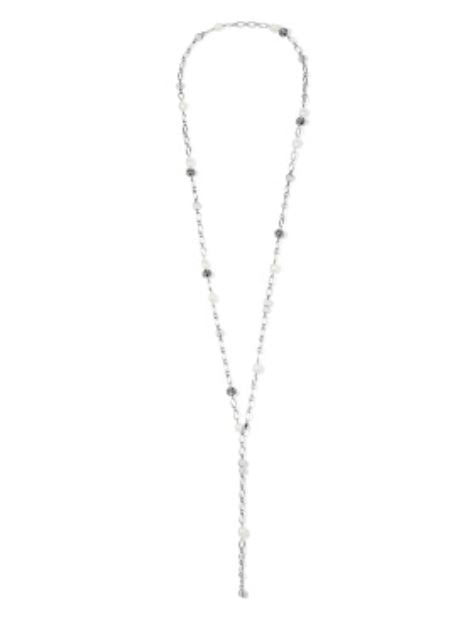 Contempo Pearl Adaptable Y Long Necklace