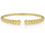 14K Yellow Gold Bujukan Open Bangle